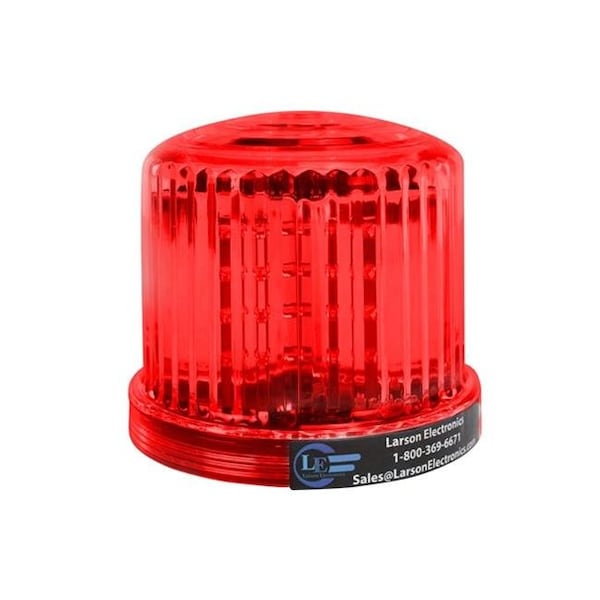 Larson Electronics Larson Electronics SL-360-M-R Red 360 Deg Battery Powered Beacon Light; 20 LEDs; Magnetic Base SL-360-M-R - main